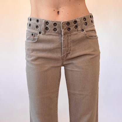 Y2K Grommet Flares (S)