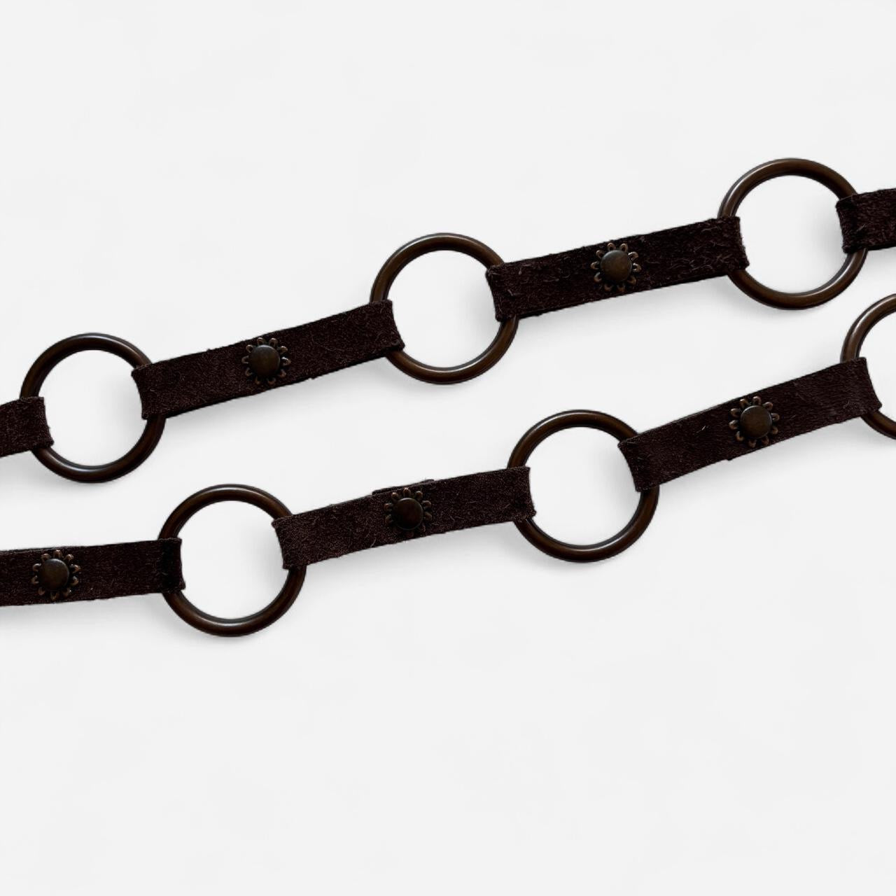 Leather O-Ring Belt