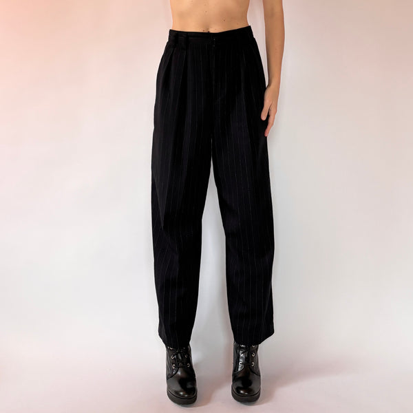 90s Pinstripe Trousers (S)