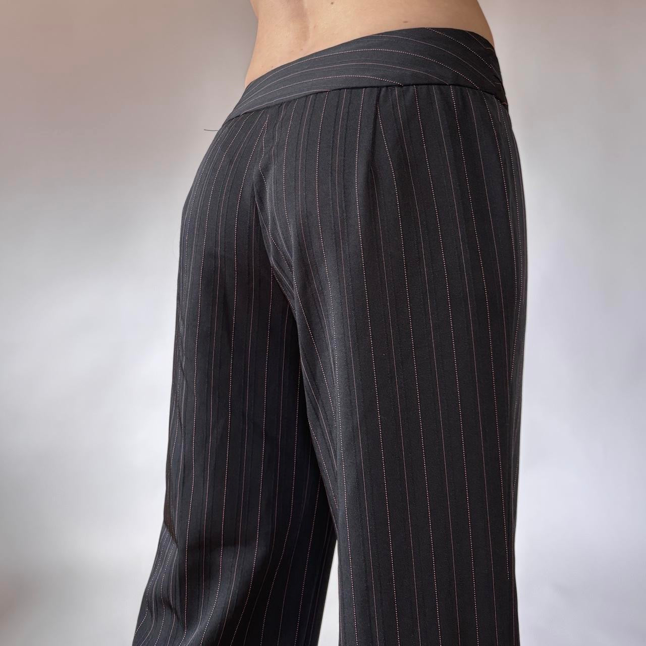 90s Pinstripe Trousers (XS/S)