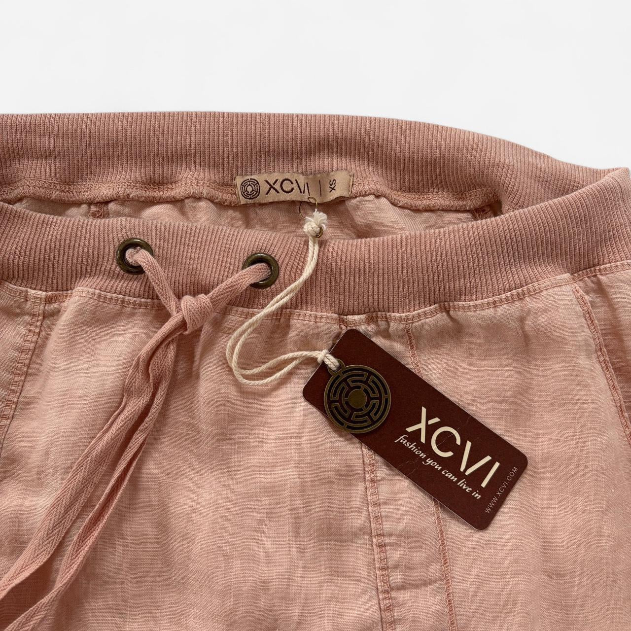 Deadstock 2000s Linen Skirt (XS-M)