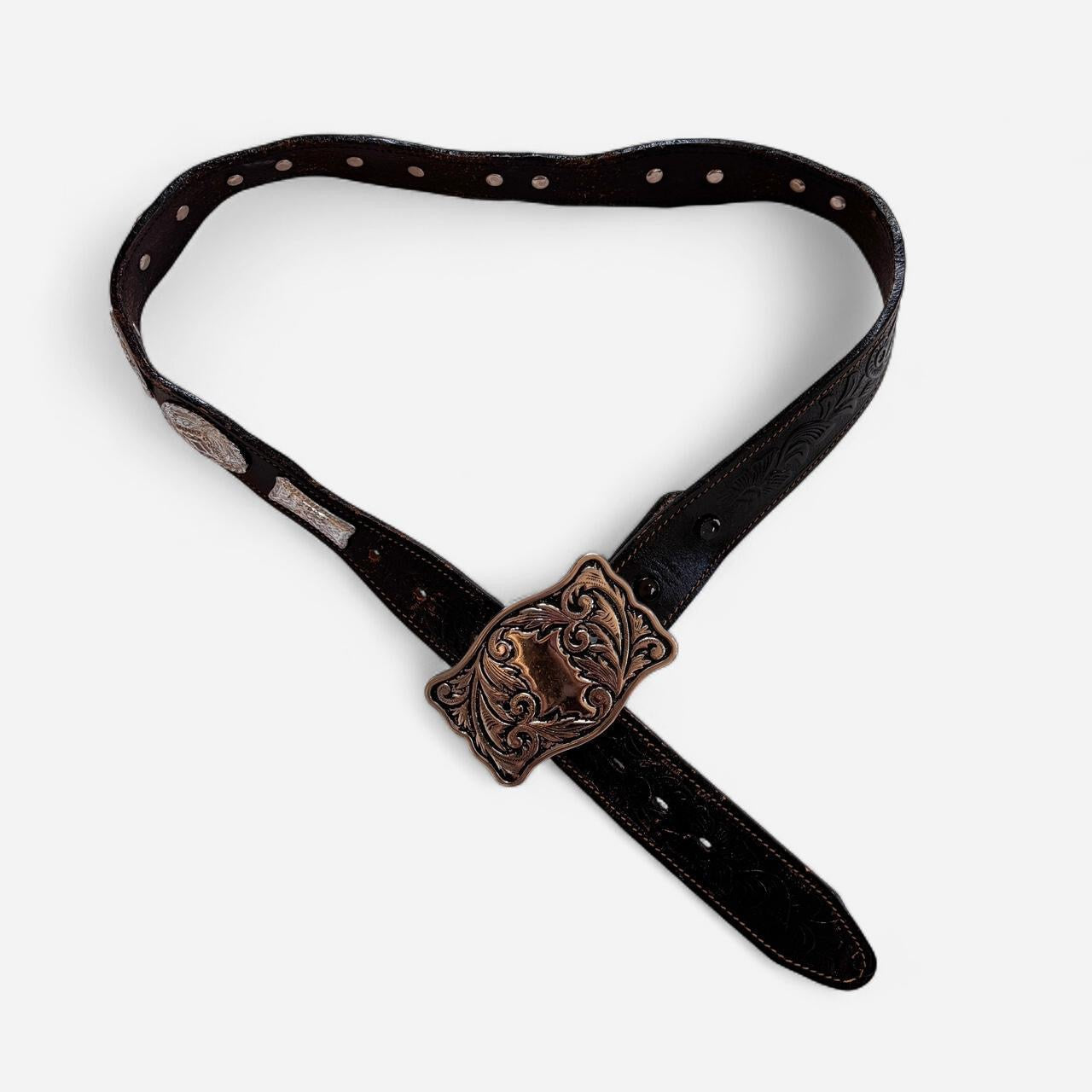 Western Leather Belt