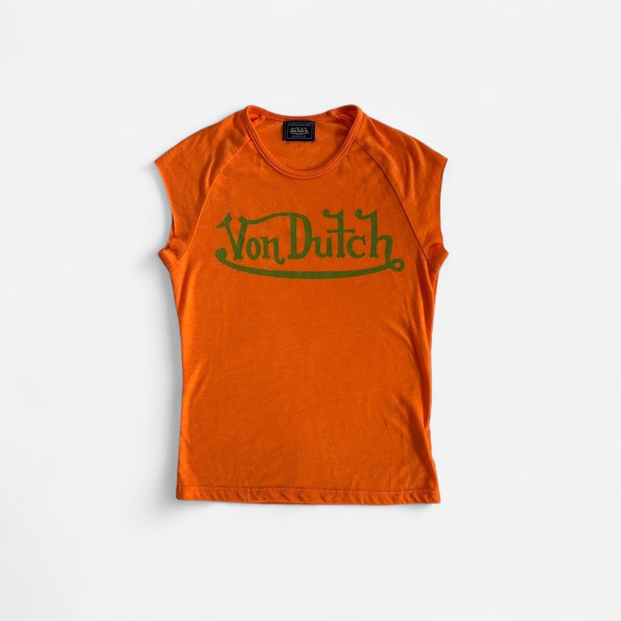 Y2K Von Dutch Baby Tee (XS)