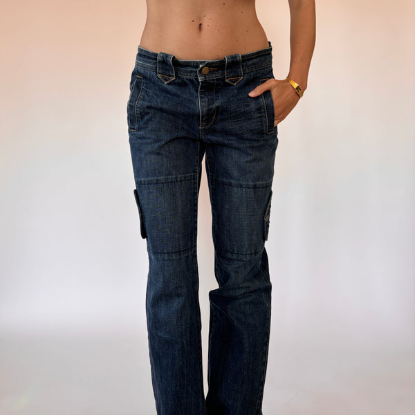 Y2K Buckleback Jeans (S)