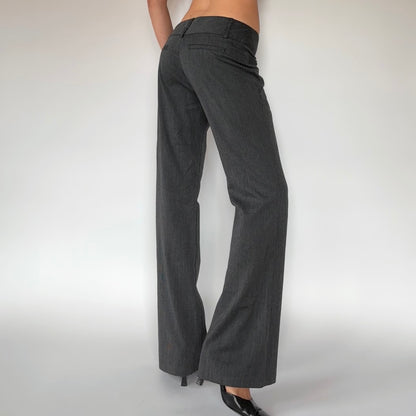 2000s Gray Office Flares (S)