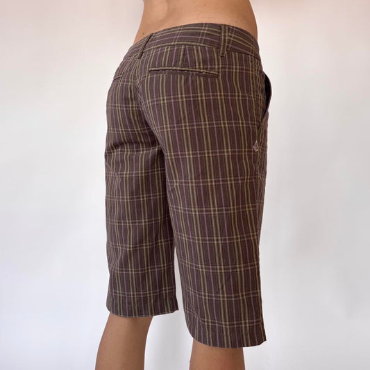 00s Volcom Plaid Shorts (XS)