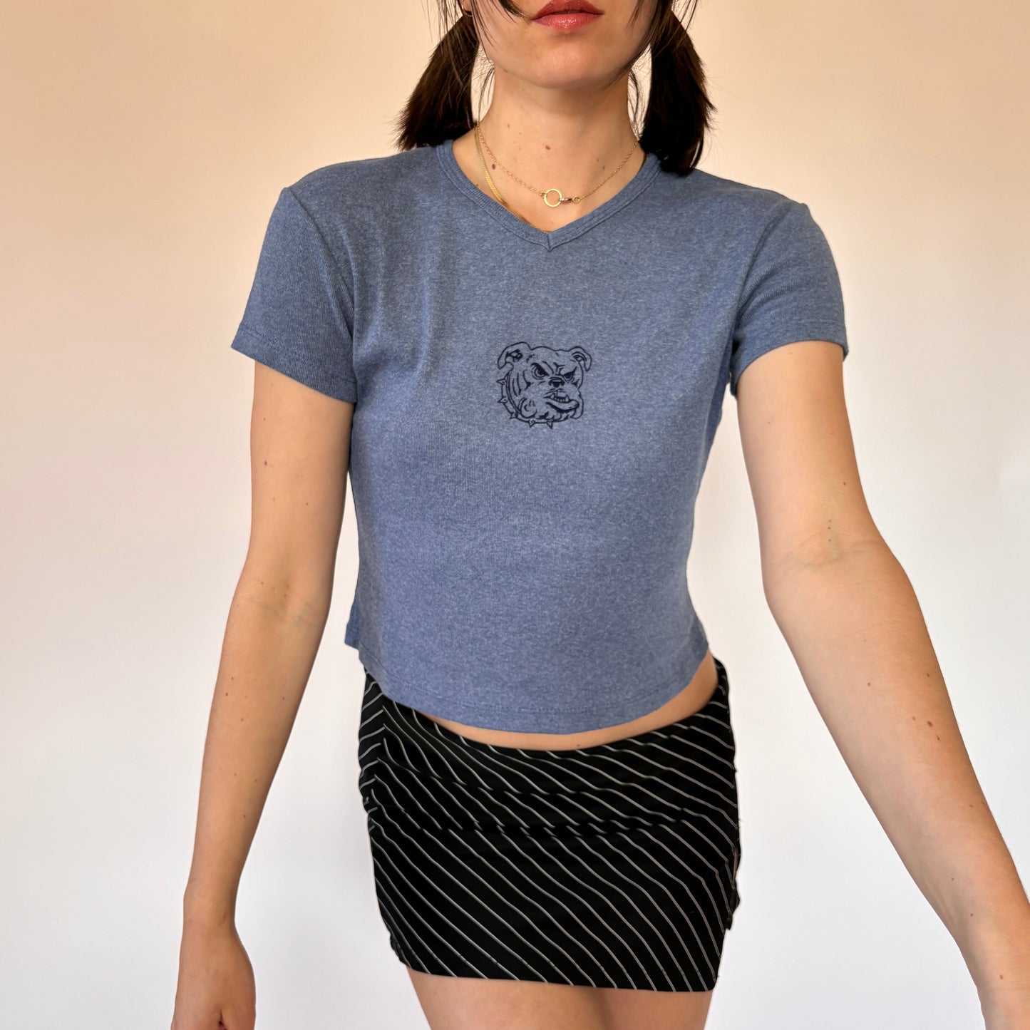 90s Bulldog Baby Tee (S)