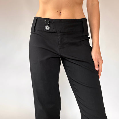 Y2K Noir Trousers (S/M)
