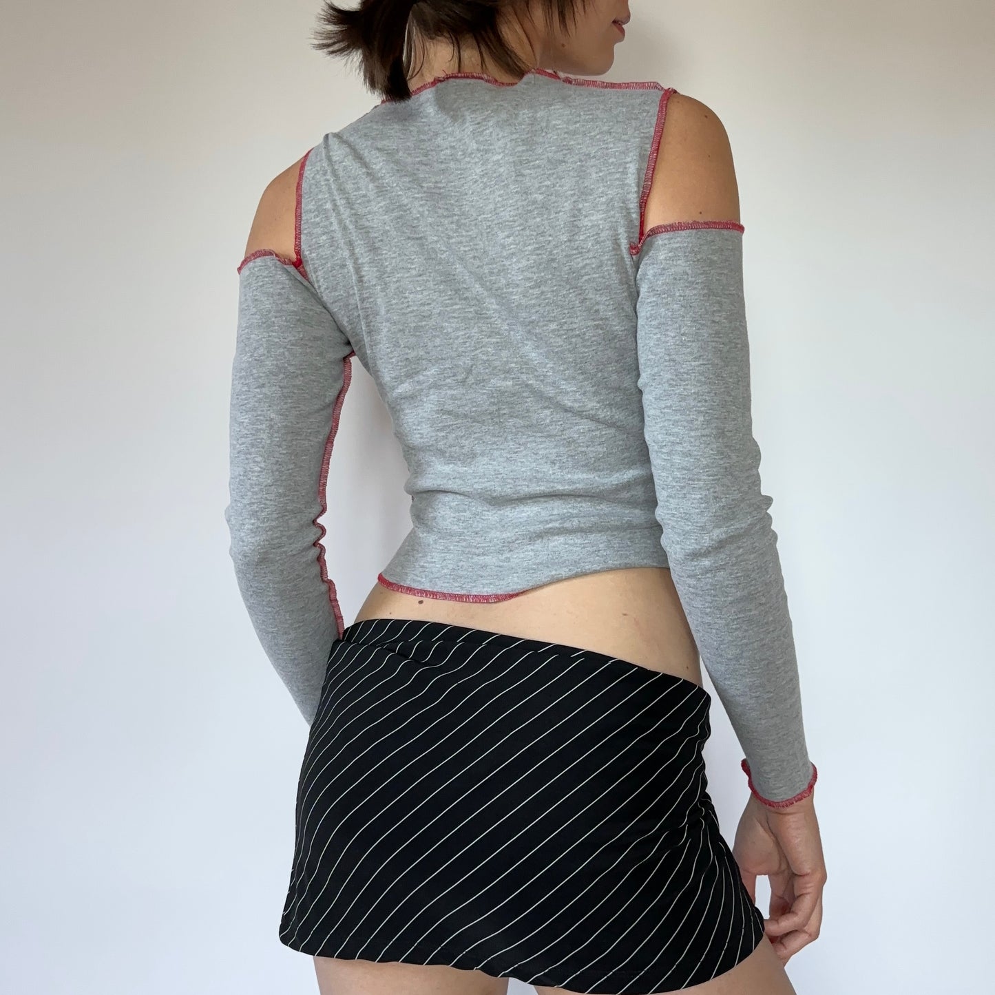 90s Shoulder Cut-Out Tee (XS/S)