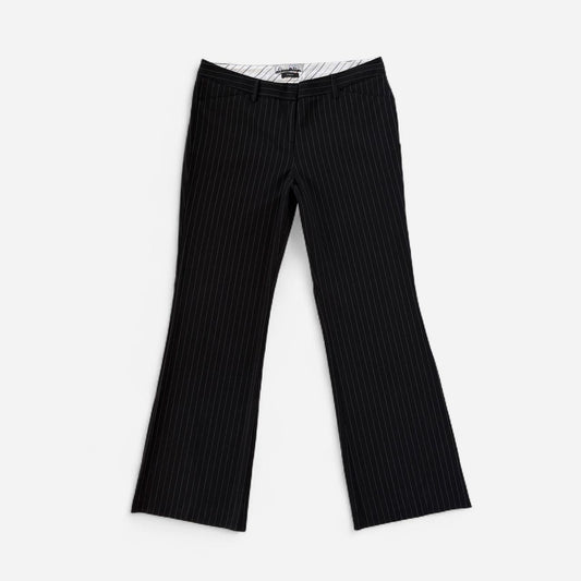 Y2K Pinstripe Flare Pants (M/L)