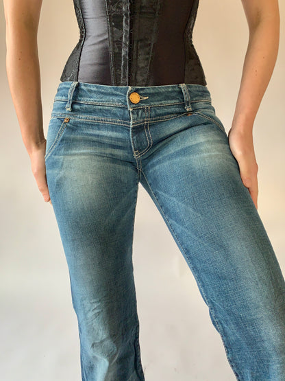 Italian Low Rise Jeans (S)