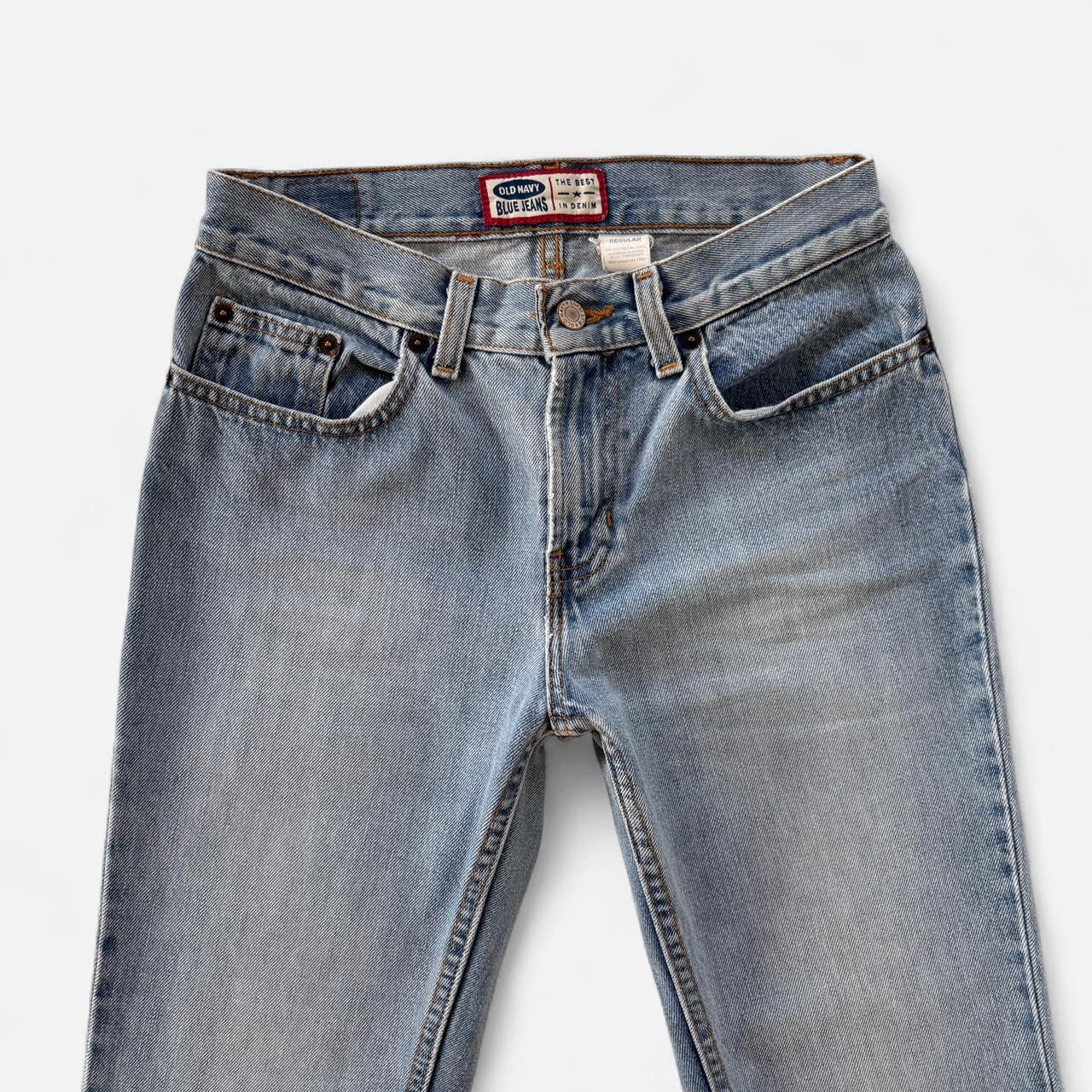 90s Light Wash Bootcut Jeans (XS)