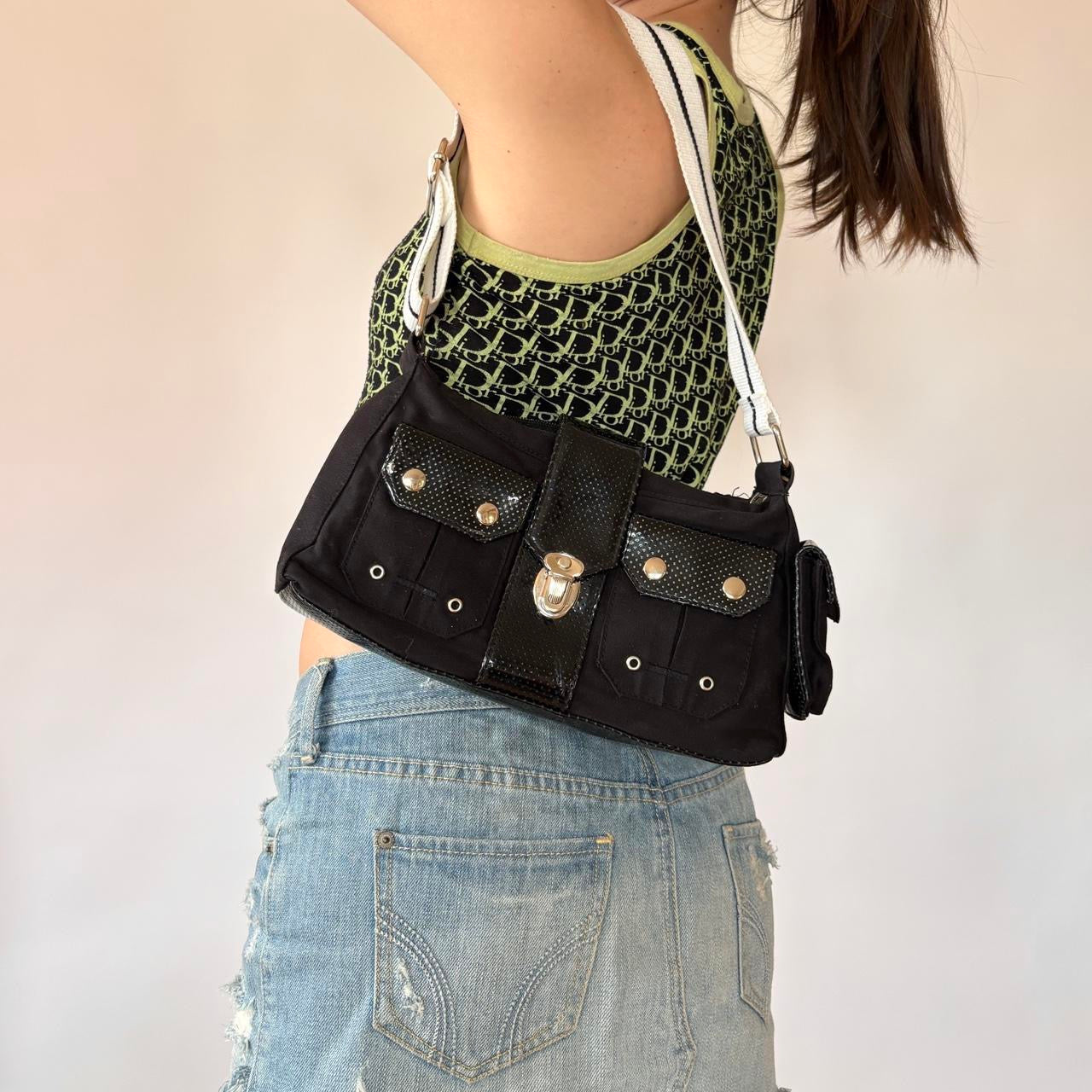 Y2K Cargo Shoulder Bag