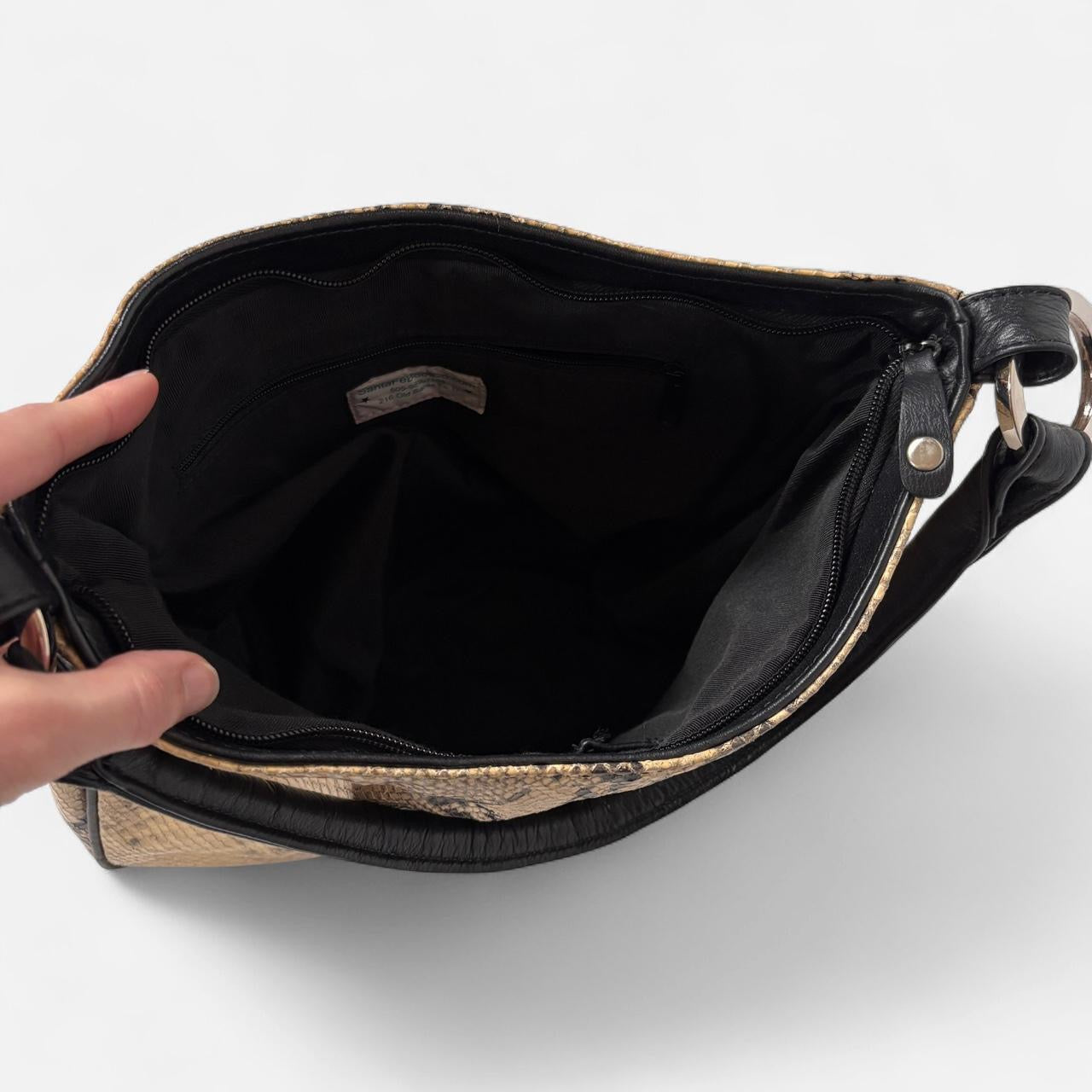 Snakeskin Leather Purse