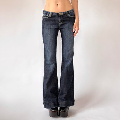 Y2K Low Rise Flare Jeans (XS/S)