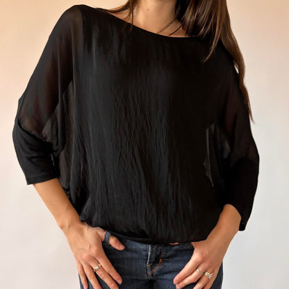 2000s Deadstock Italian Slouchy Top (M)