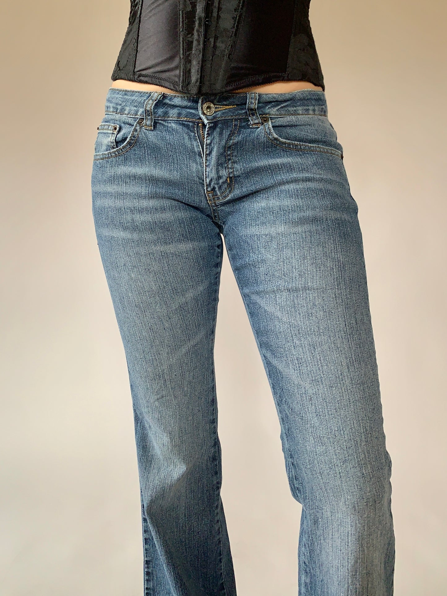 Y2K Angels Jeans - Small