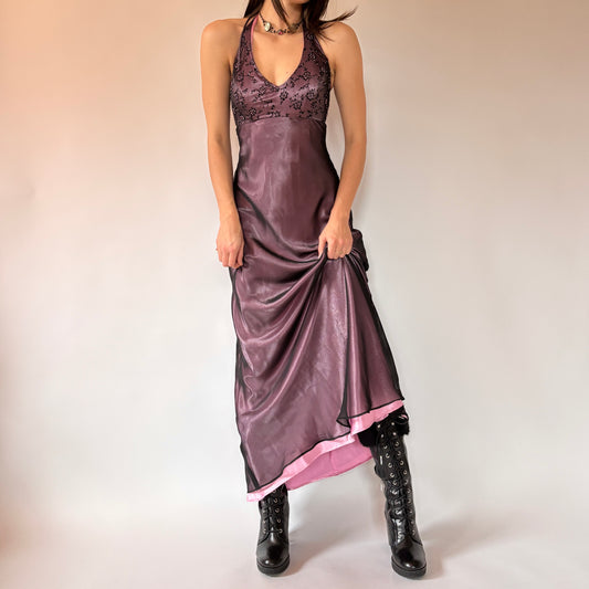 Y2K Formal Gown (XS/S)