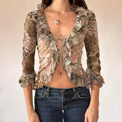 Y2K Mesh Fairy Top (M/L)