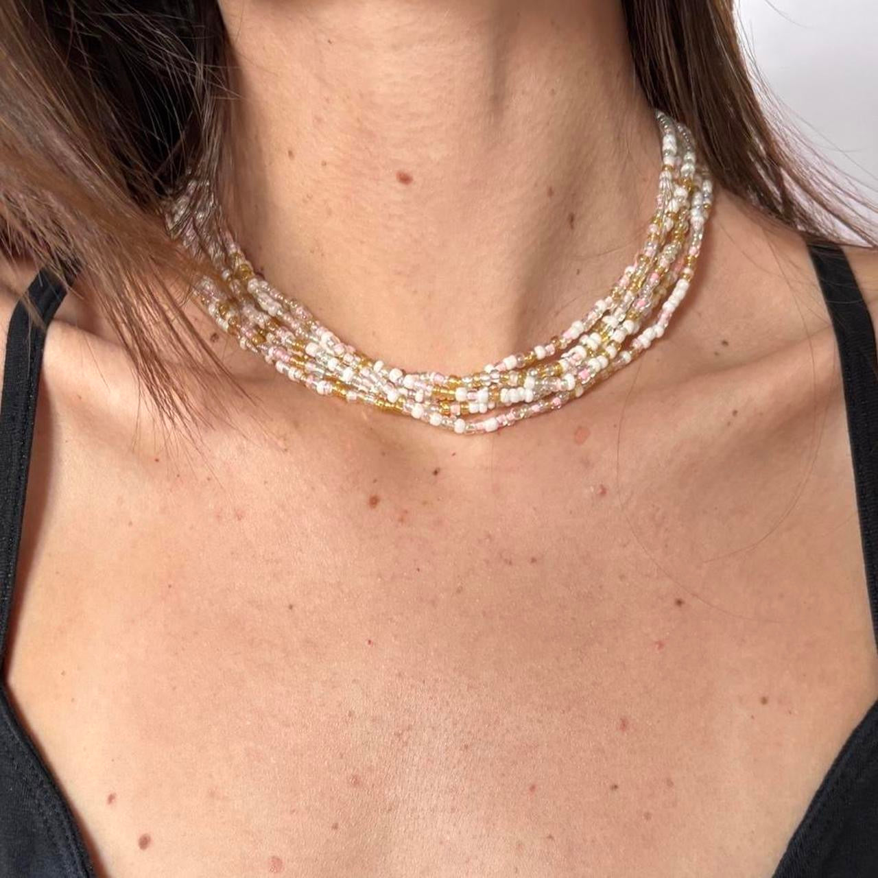 Beaded Choker Necklace