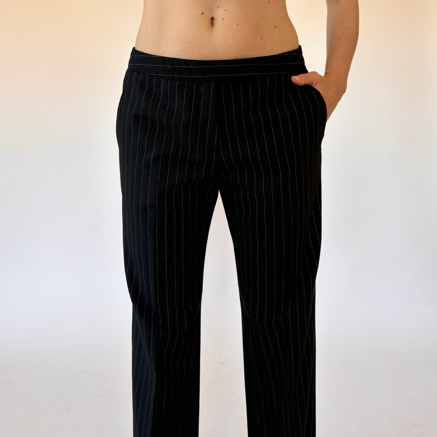 2000s Pinstripe Flares (S)