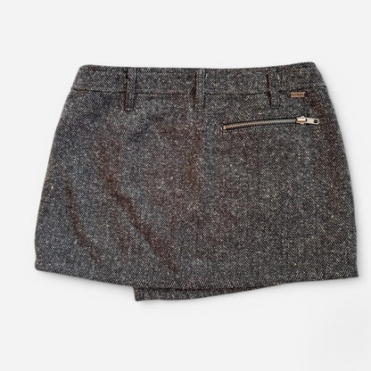 Y2K Guess Zipper Mini Skirt (XS)