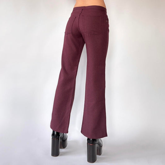 90s Anchor Blue Flare Pants (XS)