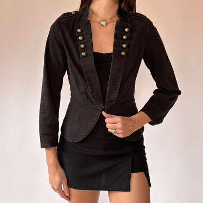 00s Military Style Blazer (S/M)