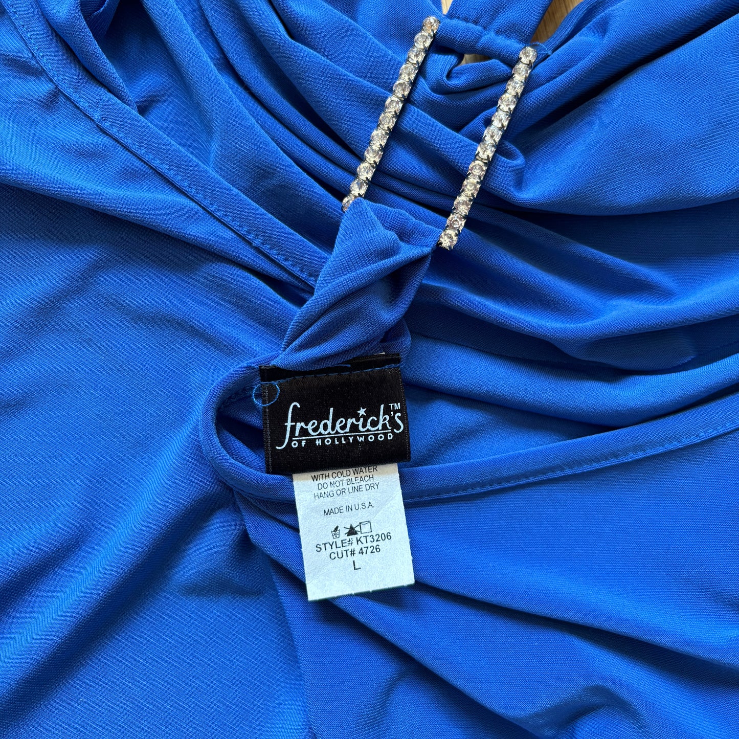 Y2K Cowl Neck Top (M/L)