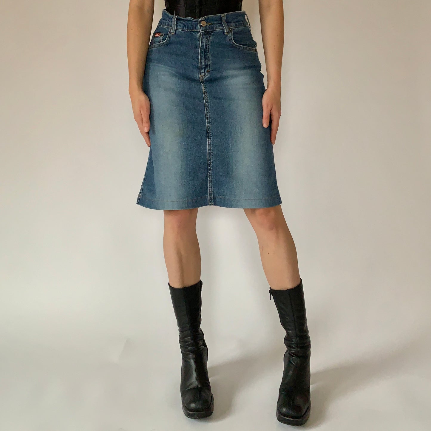 Y2K Denim Midi (S)