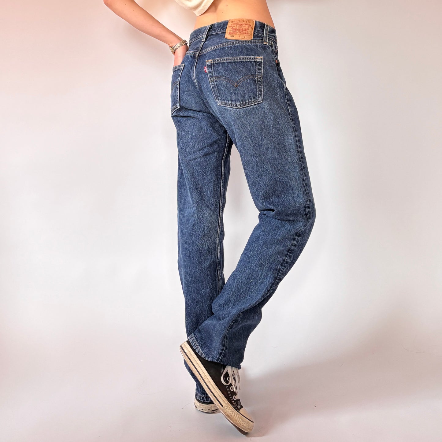 Levi’s 90s 501 “For Women” Jeans (M)