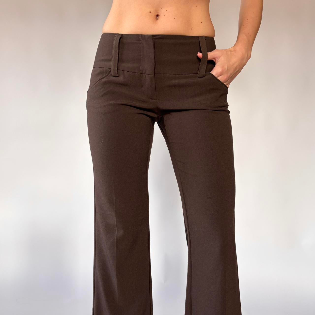 Deadstock Y2K Low Rise Trousers (XS)