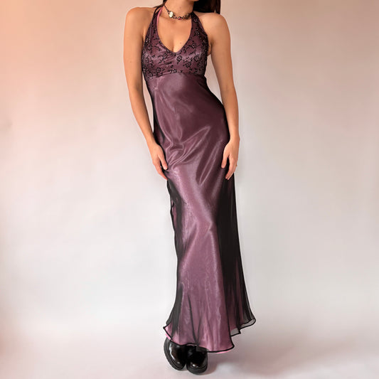 Y2K Formal Gown (XS/S)
