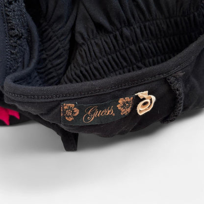 Y2K Guess Floral Embroidered Halter Top (XS/S)