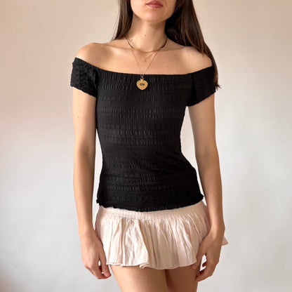 90s Off Shoulder Top (S)