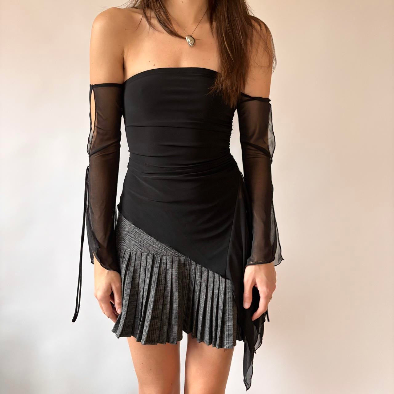 Y2K Asymmetrical Whimsy Top (XS/S)