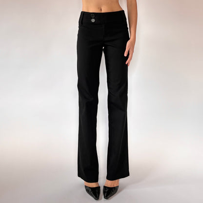 Y2K Noir Trousers (S/M)