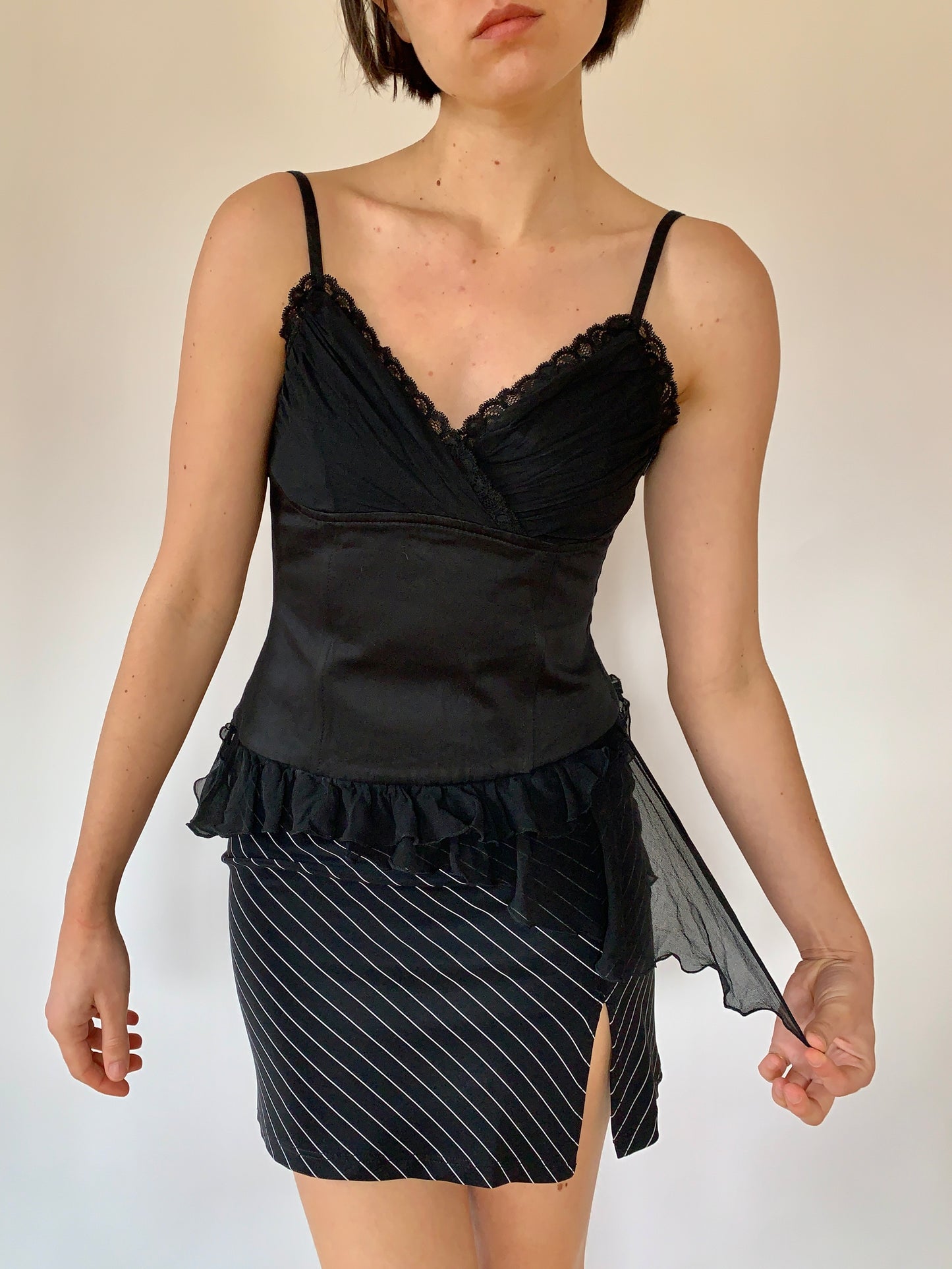 Italian Noir Tank - S/M