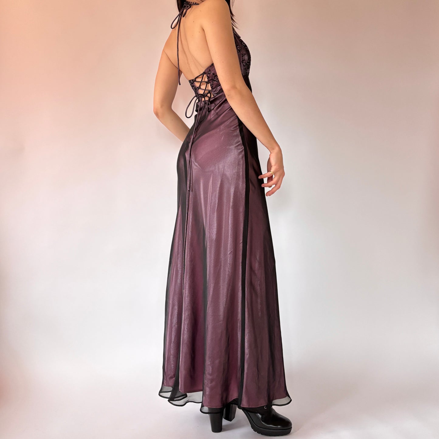 Y2K Formal Gown (XS/S)