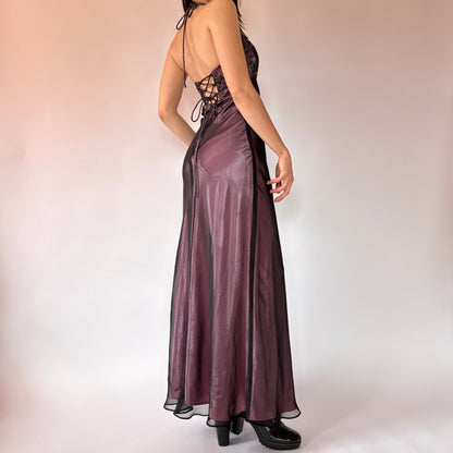Y2K Formal Gown (XS/S)