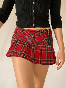 Y2K Micro Mini Skirt - Small