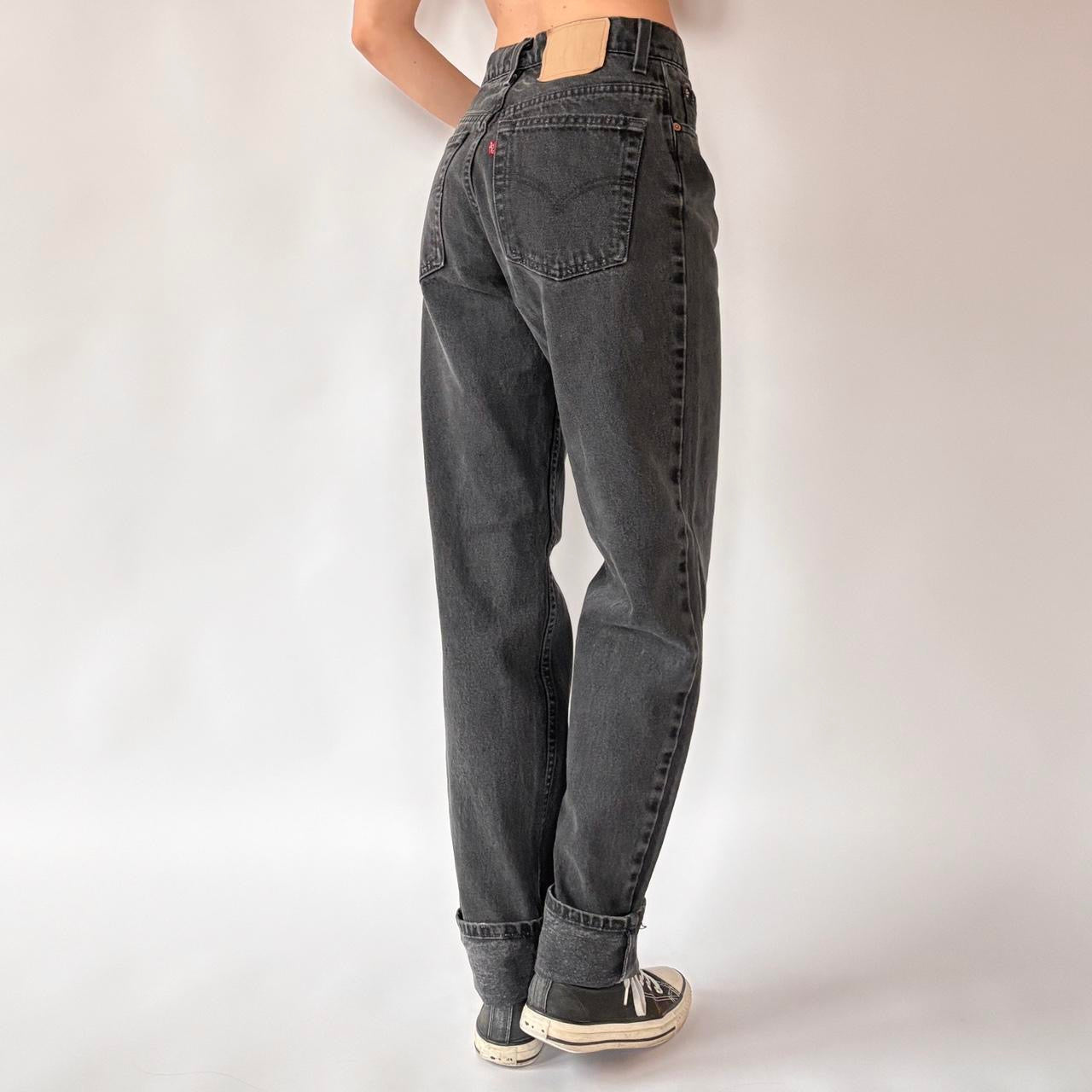 90s Levi’s Black 550 Jeans (S)