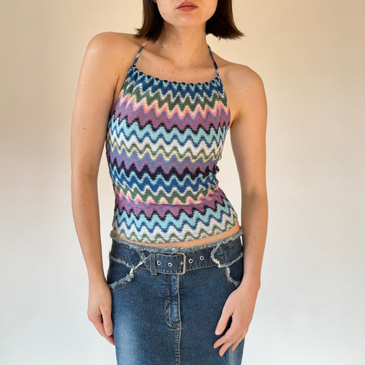 2000s Knit Halter (XS)