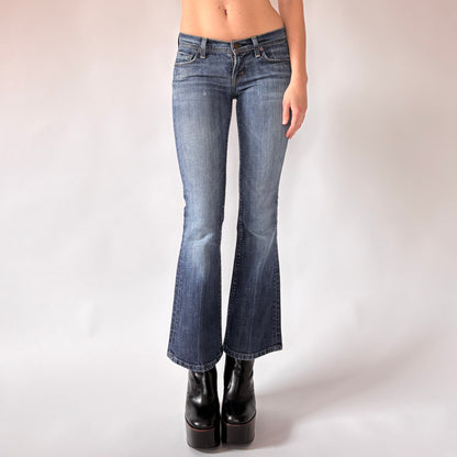 2000s Low Rise Flare Jeans (XXS)