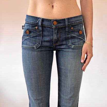 Rock & Republic Y2K Low Rise Jeans (XS)