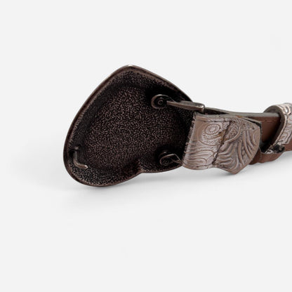 Y2K Guess Studded Silver Belt