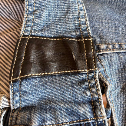 Y2K Denim Vest (XS/S)