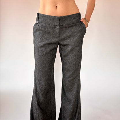 2000s Gray Office Flares (M/L)