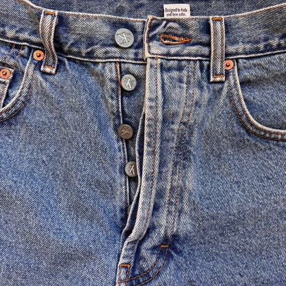 90s Calvin Klein Jean Shorts (S)
