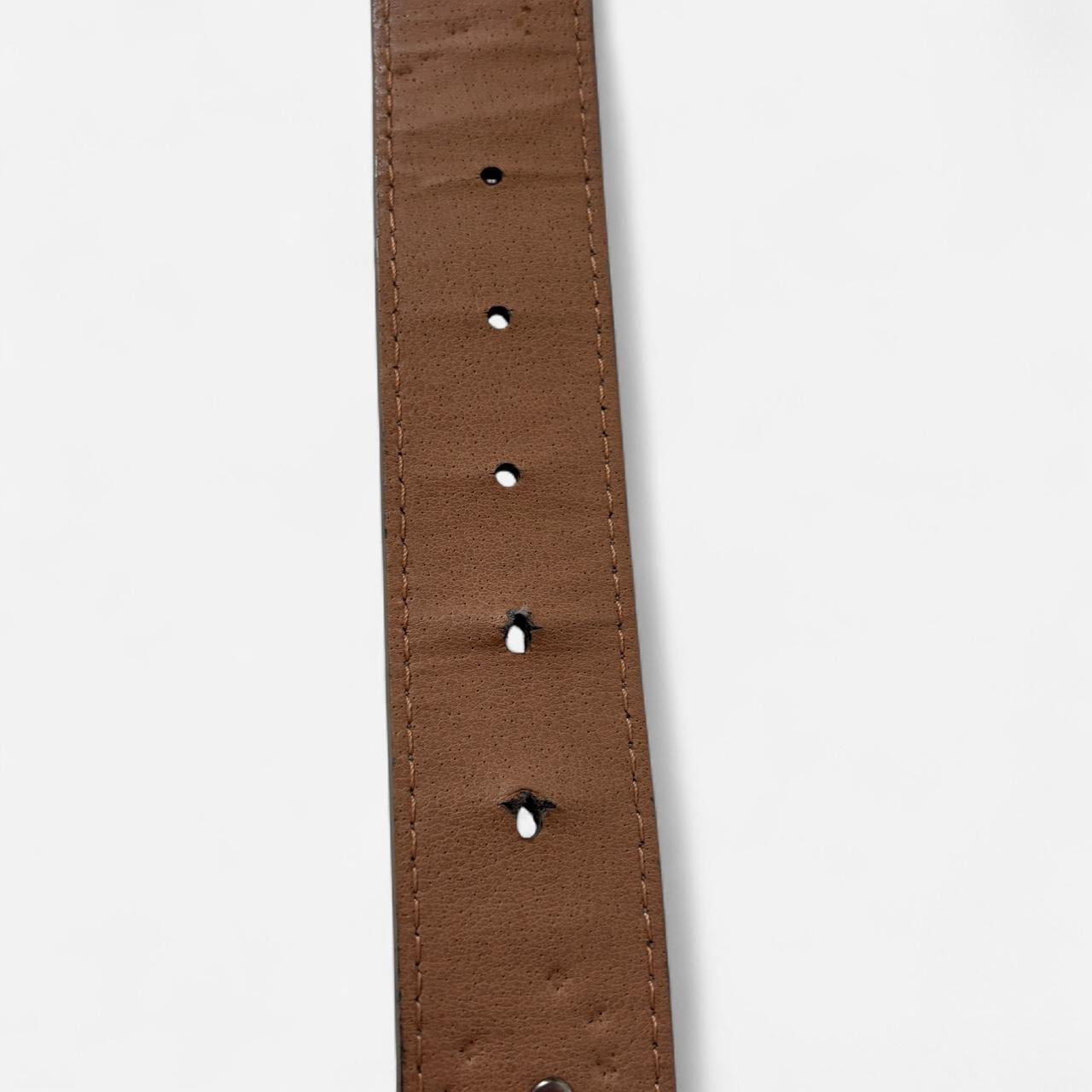 Y2K Guess Studded Silver Belt